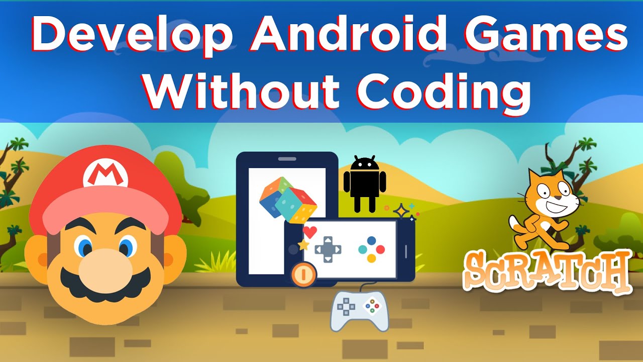 Создавайте игры для Android без кодирования - навыки программирования не нужны - канал Moeorr