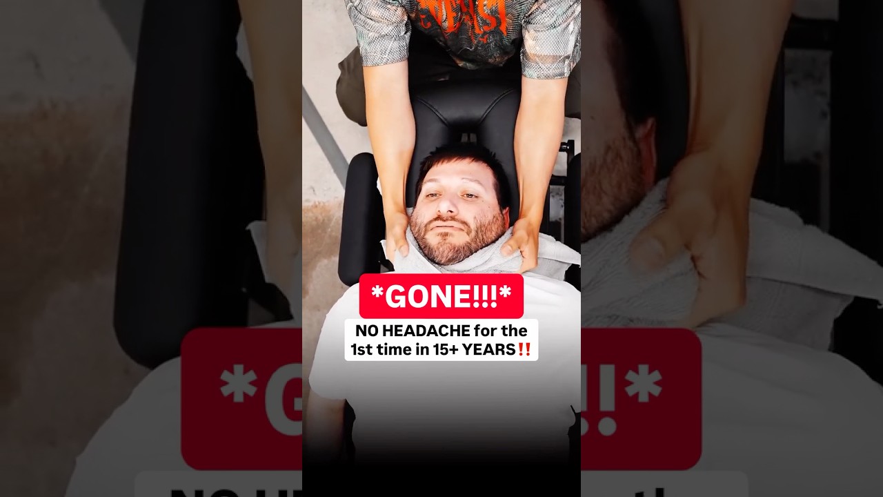 HE WAS SKEPTICAL OF CHIROPRACTORS ⁉️😭 #chiropractic #backpain #neckpain #trending