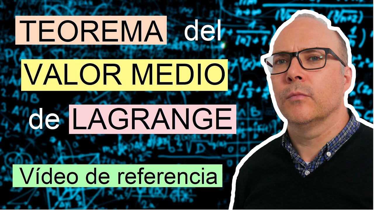 👨🏻‍🏫 Teorema del valor medio de Lagrange, Ejercicio. Teoremas de funciones derivables 📖