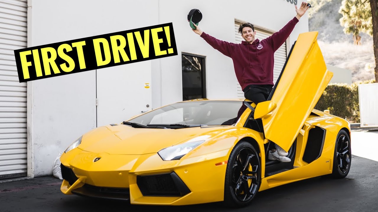 Taking Delivery of MY Lamborghini Aventador!