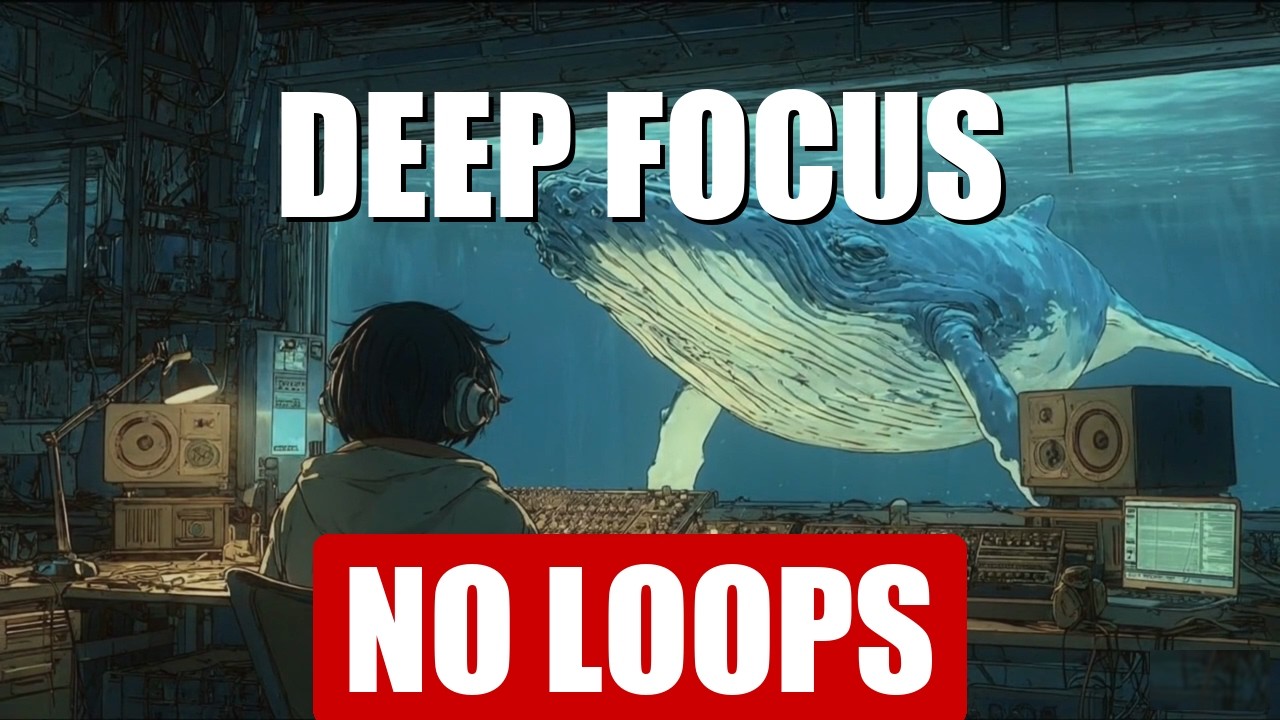 Deep Focus Lofi 🌊 Study Music for Concentration [1 Hour]