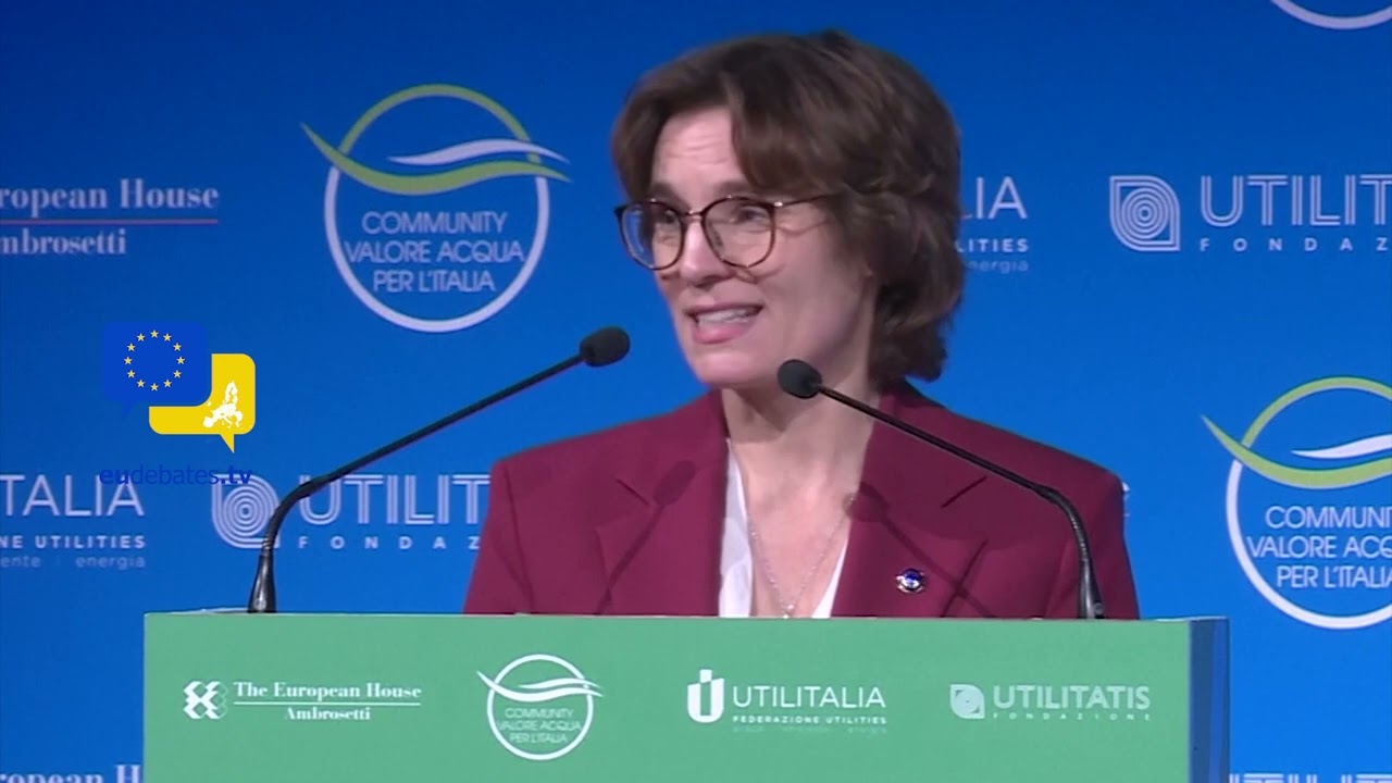 Jessika Roswall: ‘We’re Running Out of Time to Save Our Water’ | Powerful EU Speech