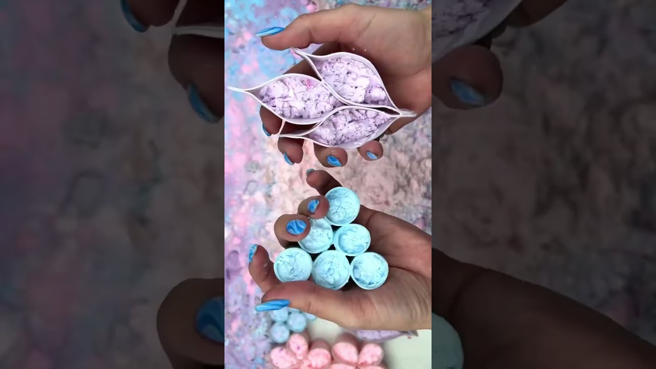 Soap with starch #asmrsoap