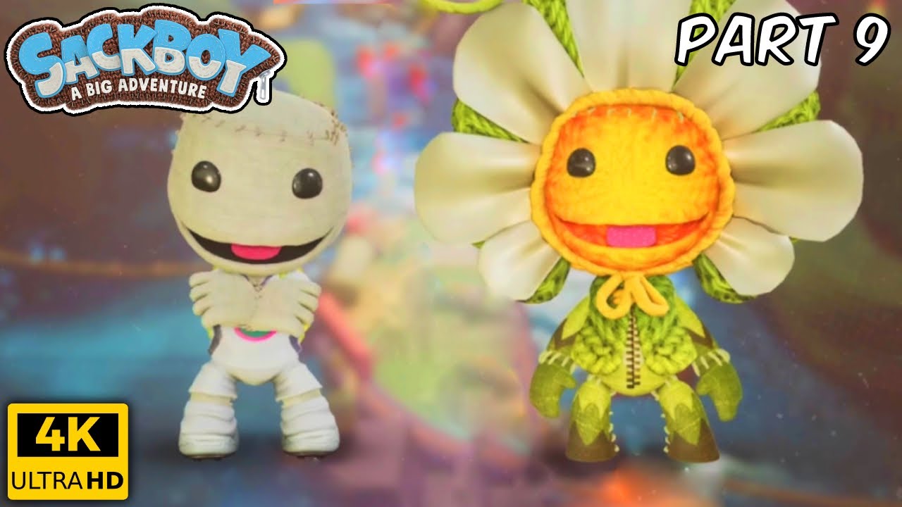Sackboy: A Big Adventure | Two Player |  Part 9 (NO COMMENTARY) [PS5 4K HDR 60FPS]