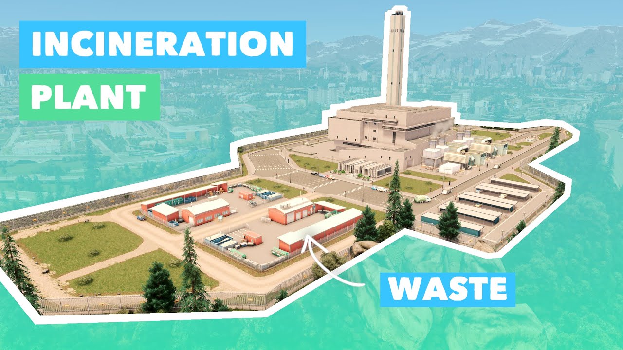 Is it actually possible to build good-looking Waste Management? | Cities: Skylines