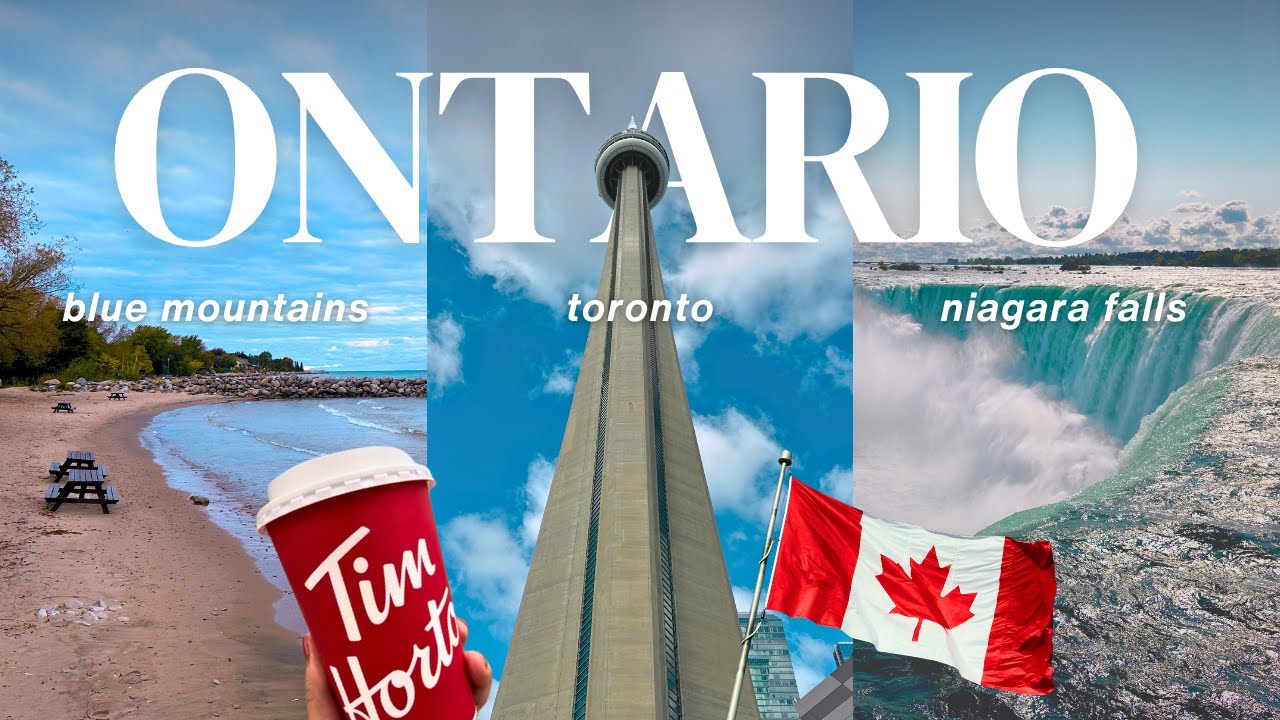 Одиночное путешествие по Канаде 🇨🇦 | Торонто, Ниагарский водопад и Голубые горы 🍁