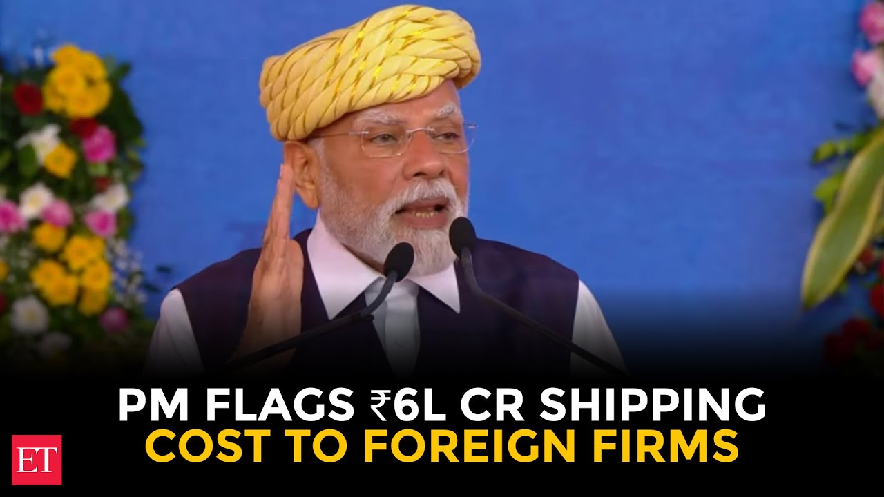 'India pays $75 bn to foreign shipping firms per year': PM Modi calls for 'Atmanirbhar shipbuilding'