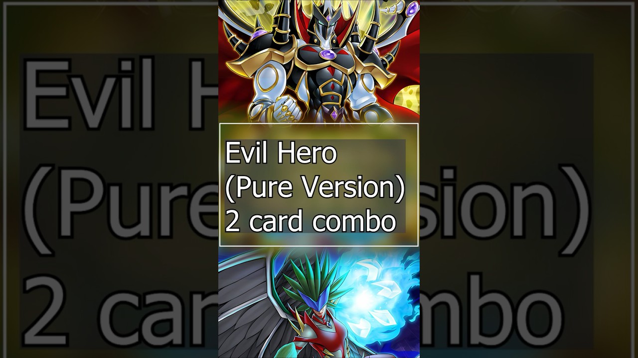 Pure Evil Hero Deck Combo Guide #shorts #masterduel #yugiohmasterduel | Yu-Gi-Oh! Master Duel