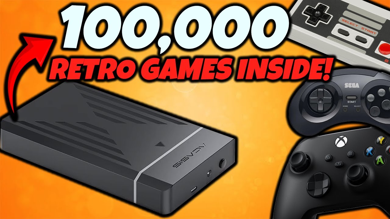 This Retro Game Hard Drive On Amazon Is The Most Impressive One Yet!