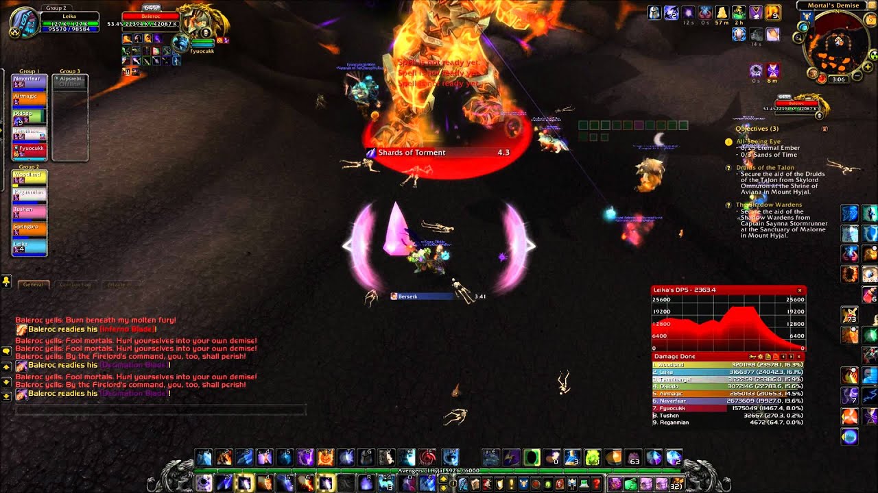 Feichengwurao in Firelands- Baleroc the Gatekeeper 10 man