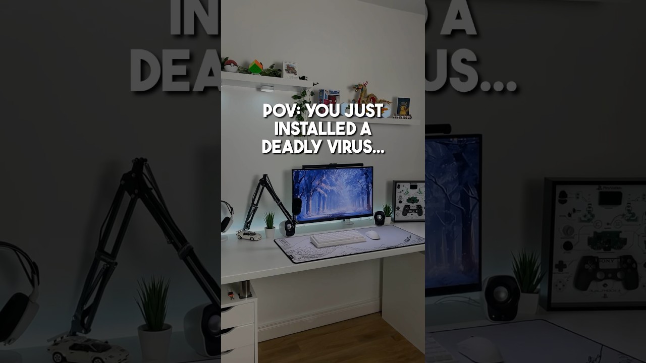 i downloaded a virus&hellip;