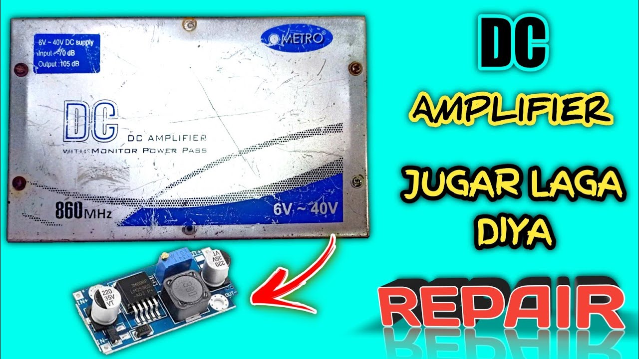 Cable TV amplifier Cable TV amplifier repair catv signal amplifier