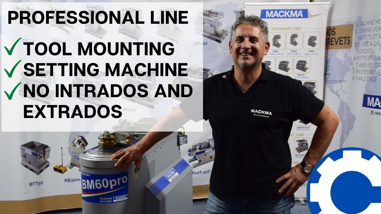 Mackma Machine: PRO Series remove the intrados and extrados after the bend