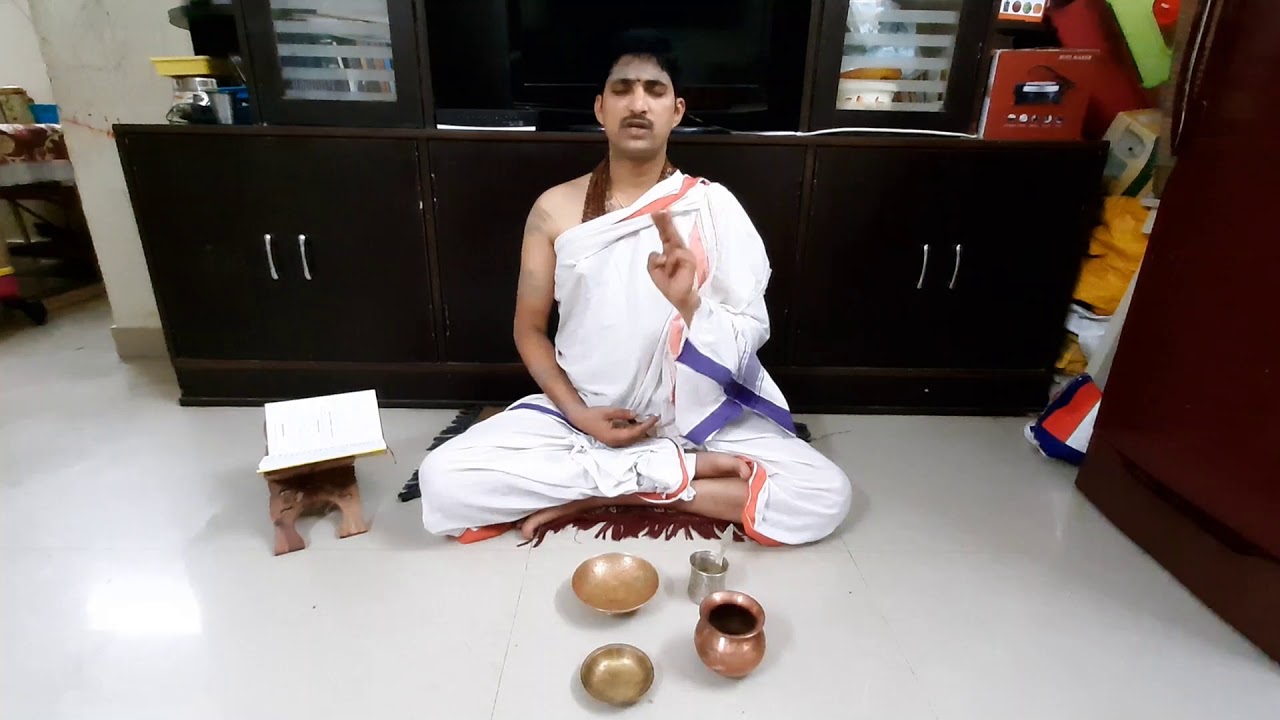 Krushna Yajurveda Saayam Kala Sandhyavandanam
