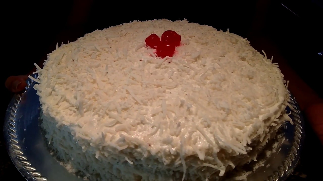 PASTEL MECHUDO DE COCO PASO A PASO Gina Cakes