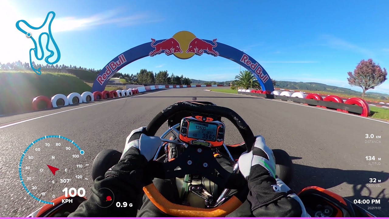 Driver eyes Kart CRG Kz2 La Roca