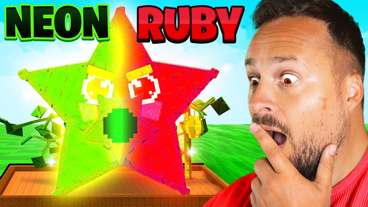 Ich GEBE 309,293,293 ROBUX aus für NEUE TITAN RUBY NEON STAR FRUIT! in Plants vs Brainrots
