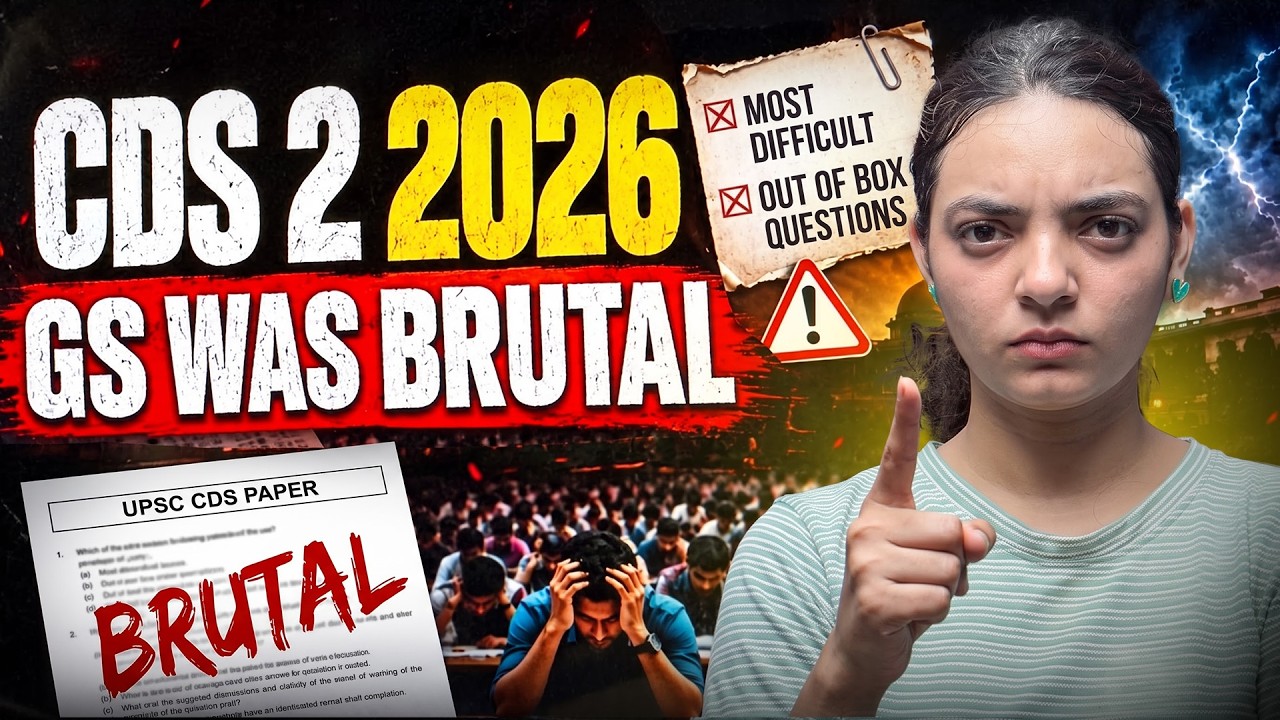CDS 2 2026 GK Paper Analysis🔥| UPSC GS Questions, Difficulty Level & Safe Attempt? | Defence Mania