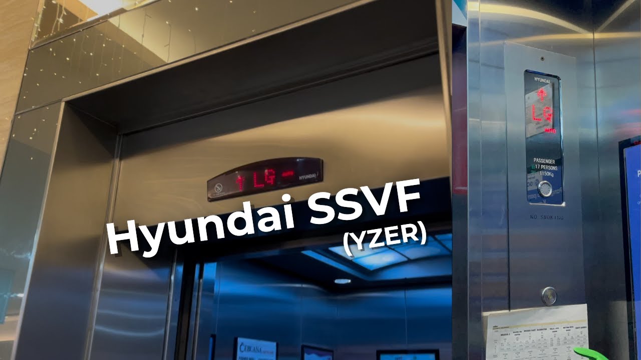 Hyundai SSVF7 Elevator at Fisher Mall, Quezon City, Philippines