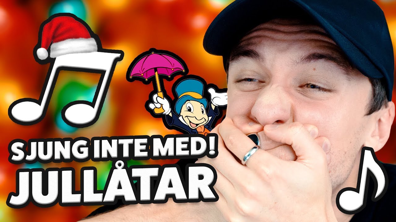 Försök Att INTE SJUNGA MED i Dessa Jullåtar!