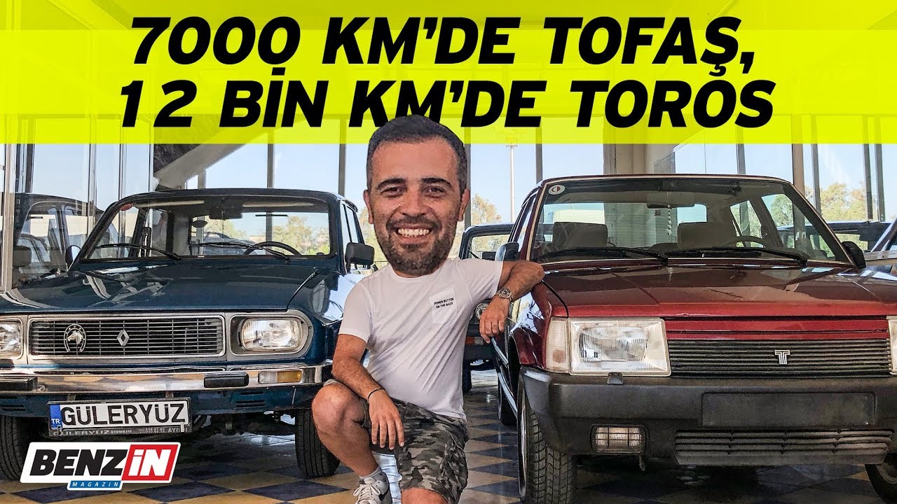 7000 km Tofaş Doğan, 12 bin km Renault 12 Toros | Böyle galeri yok | VLOG