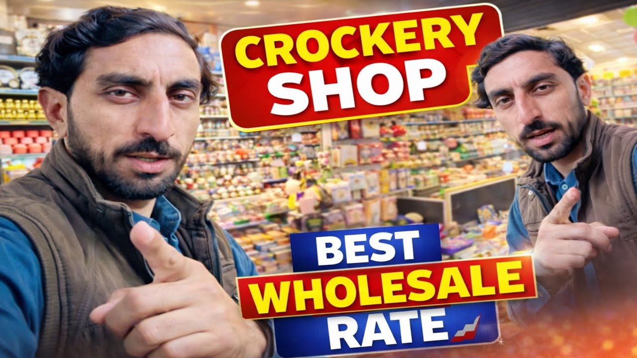Crockery Shop Tour | Best Wholesale Crockery Prices 💯