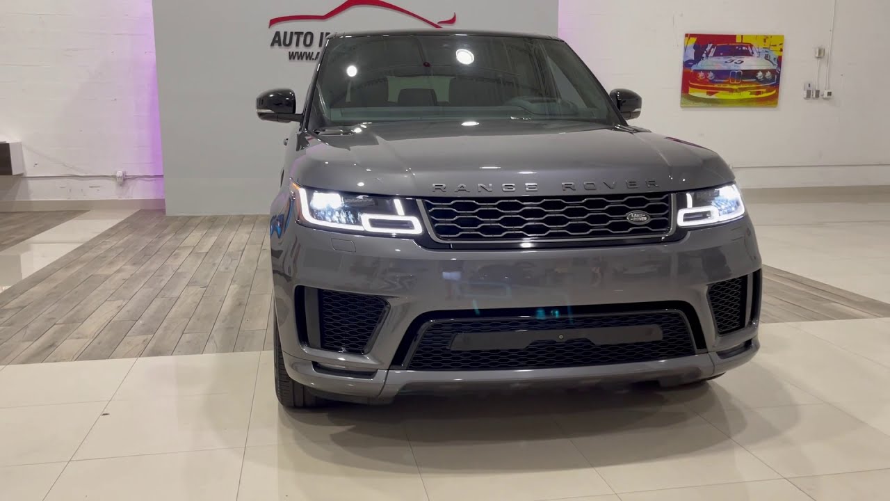 2018 RANGE ROVER SPORT DYNAMIC SUPERCHARGED V8 - STOCK #3688