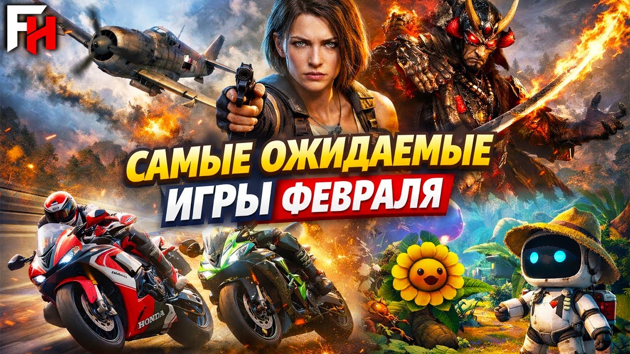 Самые ожидаемые игры февраля 2026