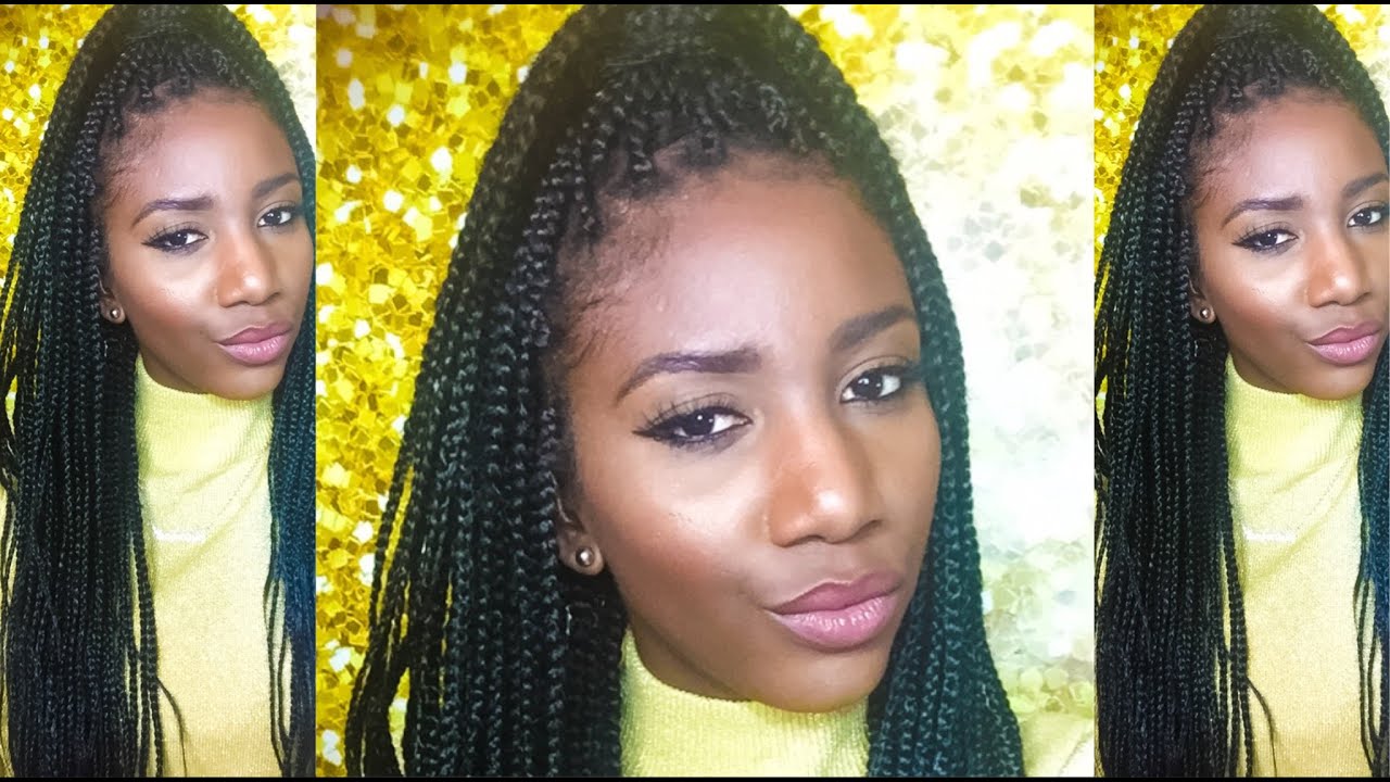 How To| Install Box Braids YOURSELF!  SimplySubrena