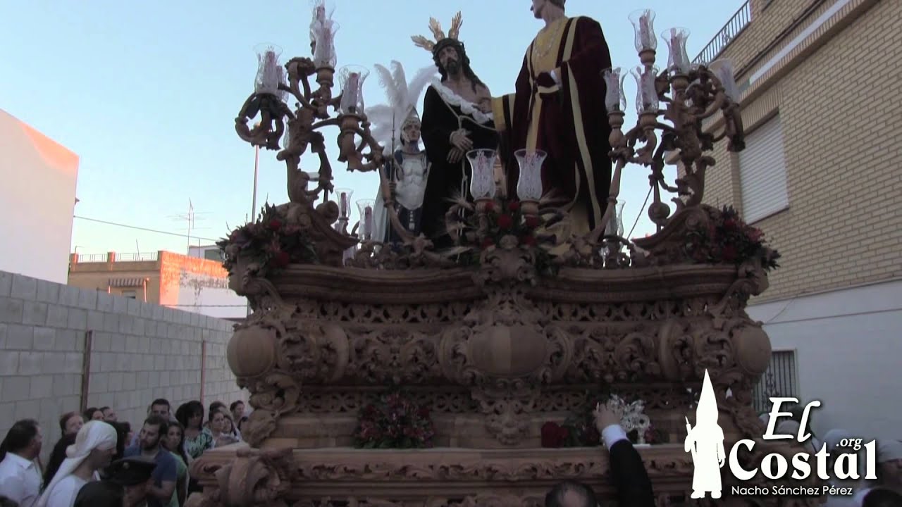 Señor de la Paz de Coria del Río en la Avd. Palomares - Salida Extraordinaria 2014