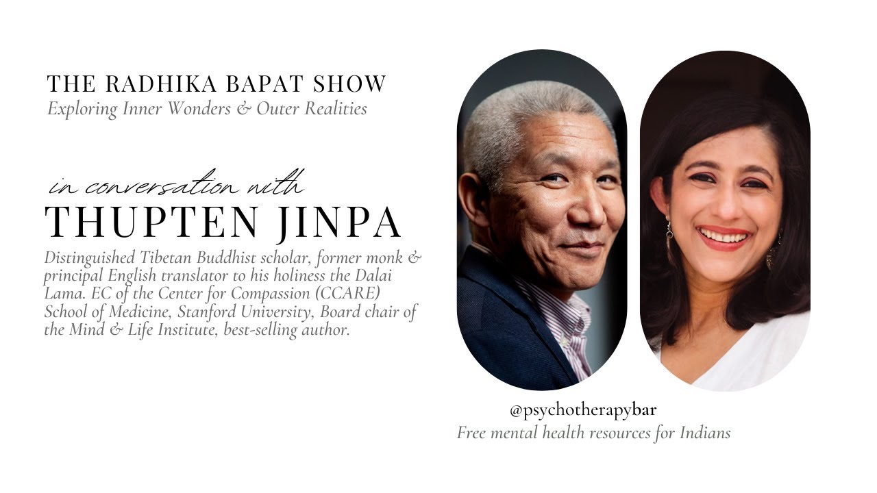 Q&A with Thupten Jinpa: Bridging East & West Philosophy & Neuroscience