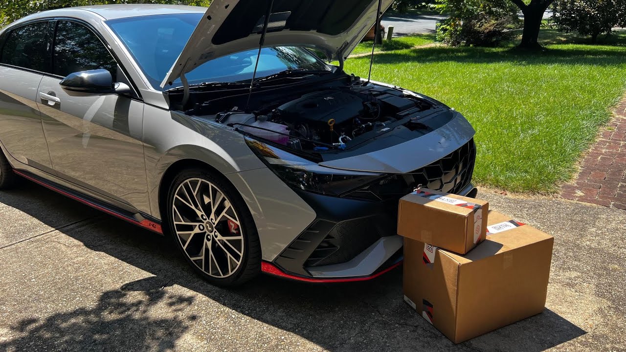 Installing SXTH Element parts to the Elantra N