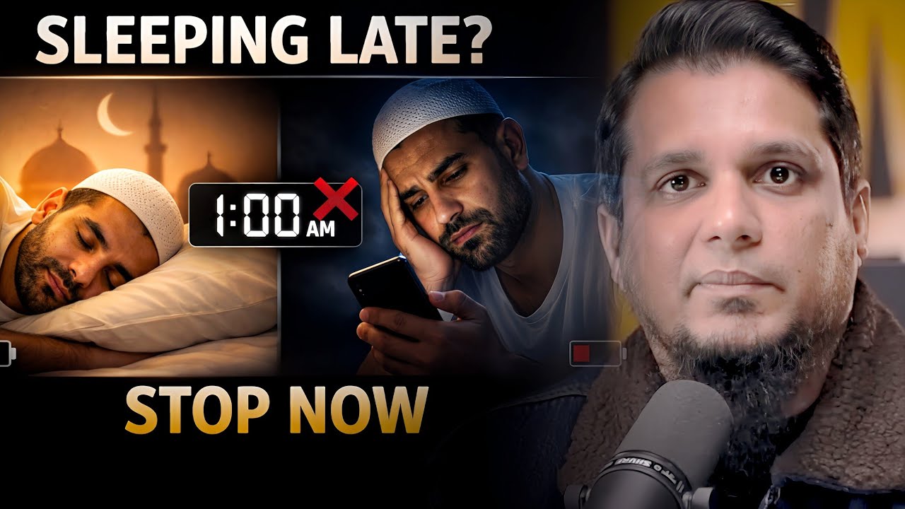 Stop Sleeping Late – You're Losing Barakah in Time | Diet and Sleep |  Muhammad Ali 