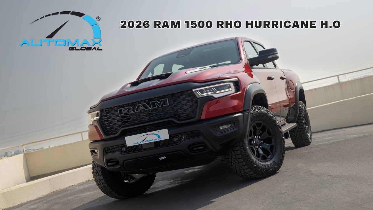 2026 RAM 1500 RHO Hurricane H.O 3.0TT | Molten Red | 540HP | Fast Walkaround 🔥