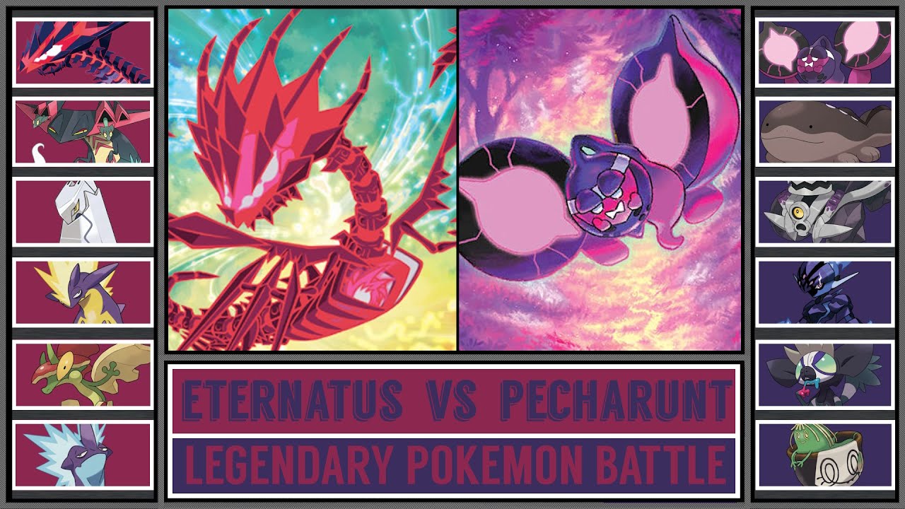 ETERNATUS vs PECHARUNT | Poison Legendary Pokémon Battle