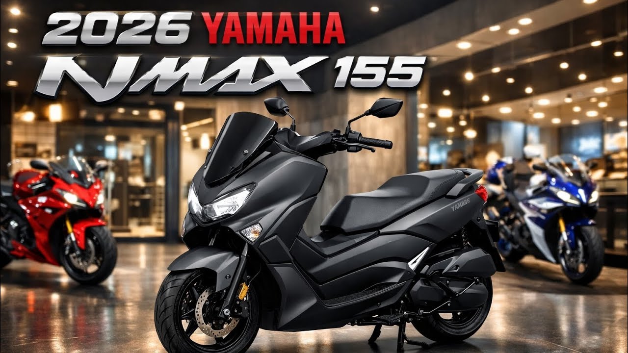 Yamaha NMAX 155 2026 года (Филиппины) &ndash; Эволюция премиального скутера, которую невозможно игнорир...