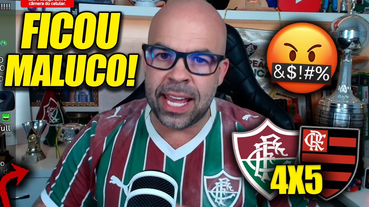 REAÇÕES do DEZÃO, do SENTIMENTO TRICOLOR no APITO FINAL - FLUMINENSE x FLAMENGO - CARIOCÃO 2026