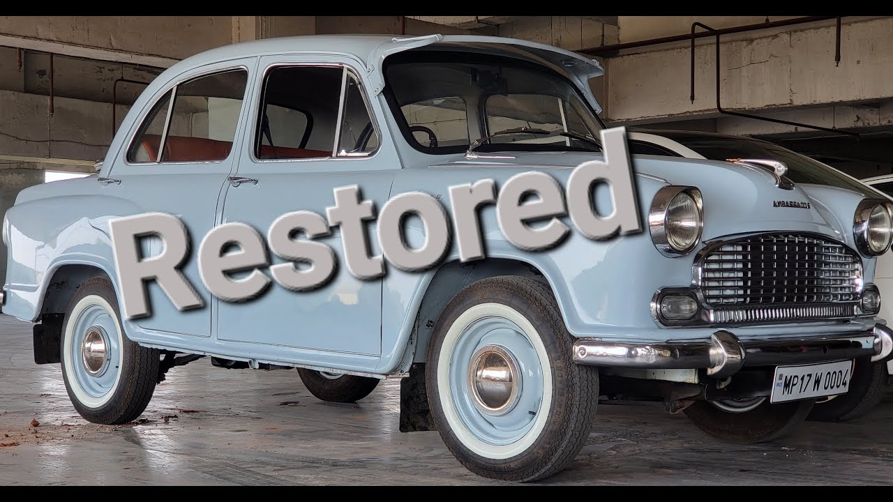 Hindustan Ambassador Restoration by Shreesh Tripathi at Autostad India, Bhopal | PART 8 FINAL