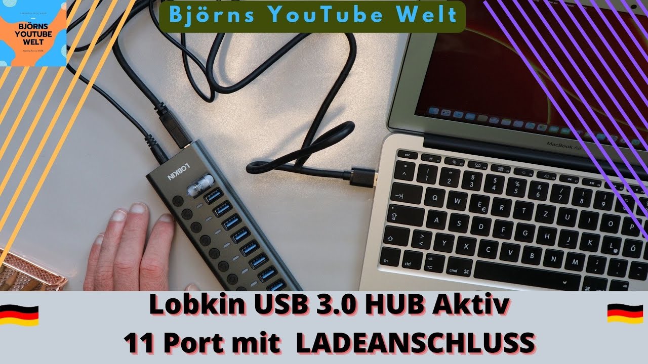 LOBKIN USB Hub Aktiv 3.0 mit 36W Netzteil &ndash; Produkttest und Bewertung