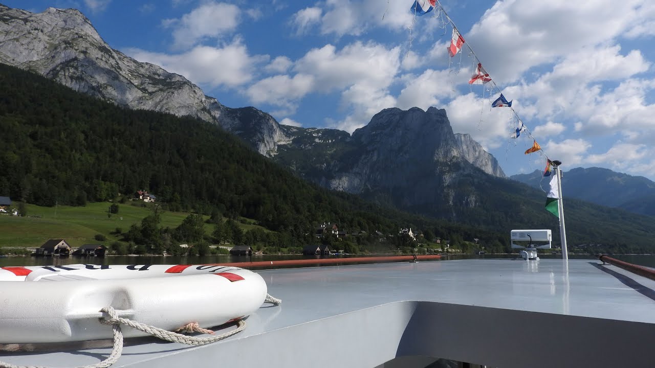 Toplitzsee is a lake where the water is salty below 20 meter deep