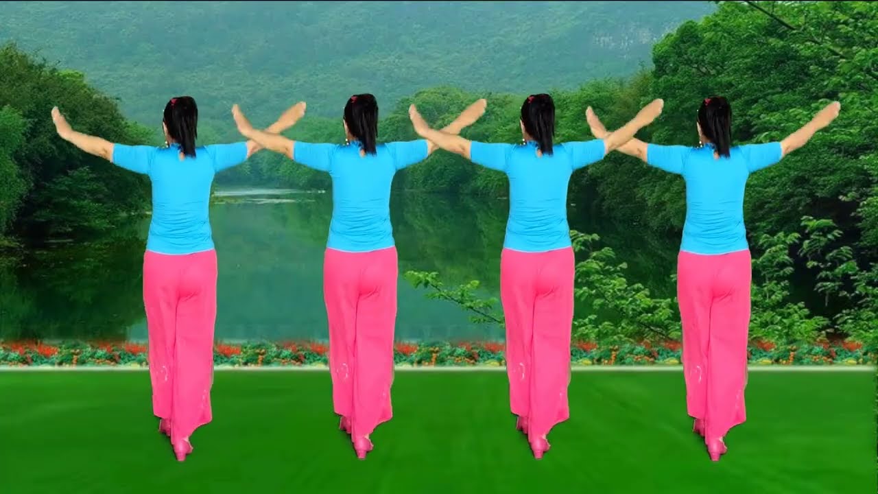 健身操DJ版《有你好幸福》背面带跳，好听好看