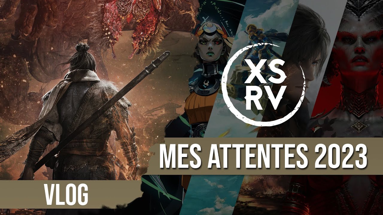 VLOG : Les 26 jeux que j'attends en 2023, oui ça fait beaucoup - sous-titres dispo