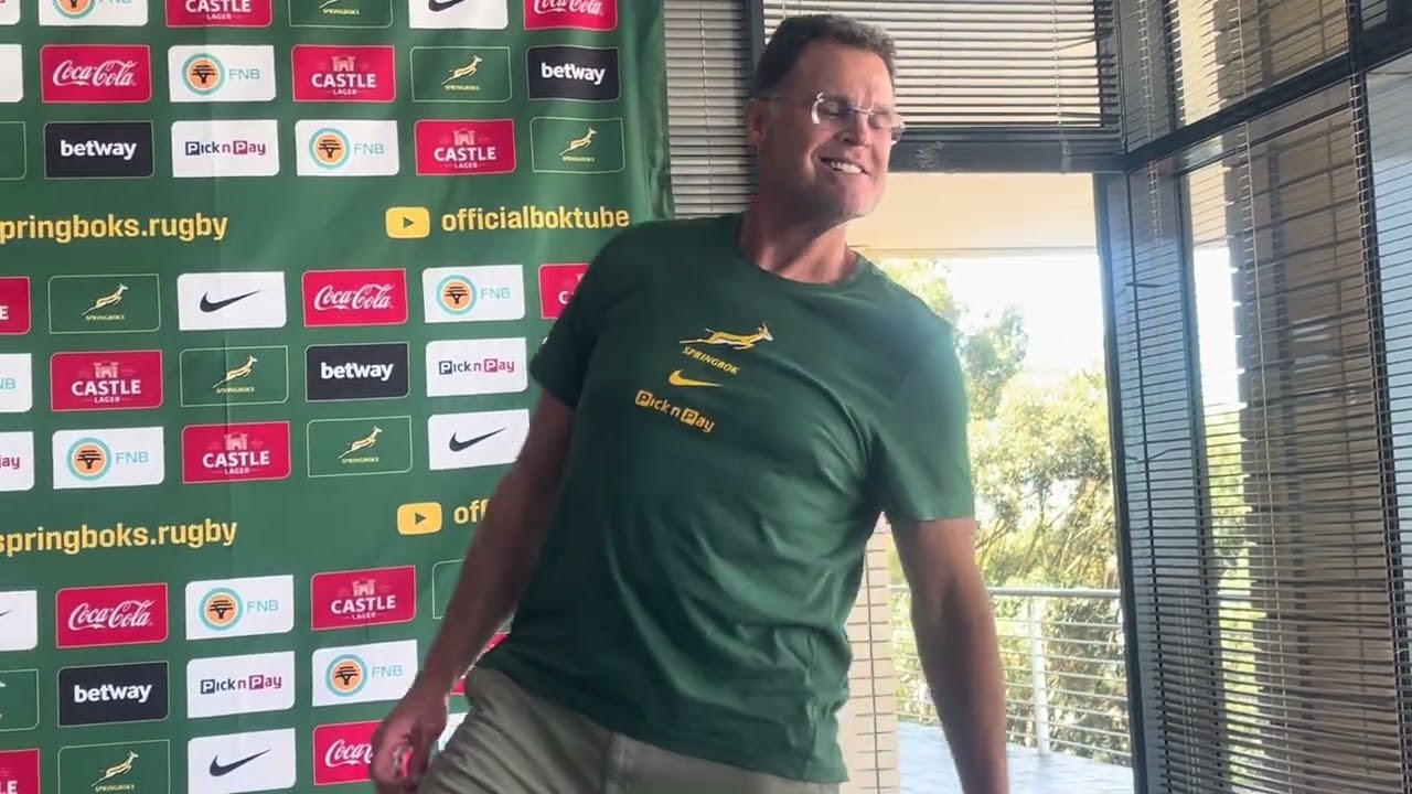 WATCH animated Springbok coach Rassie Erasmus on World Rugby and empowering the scrums