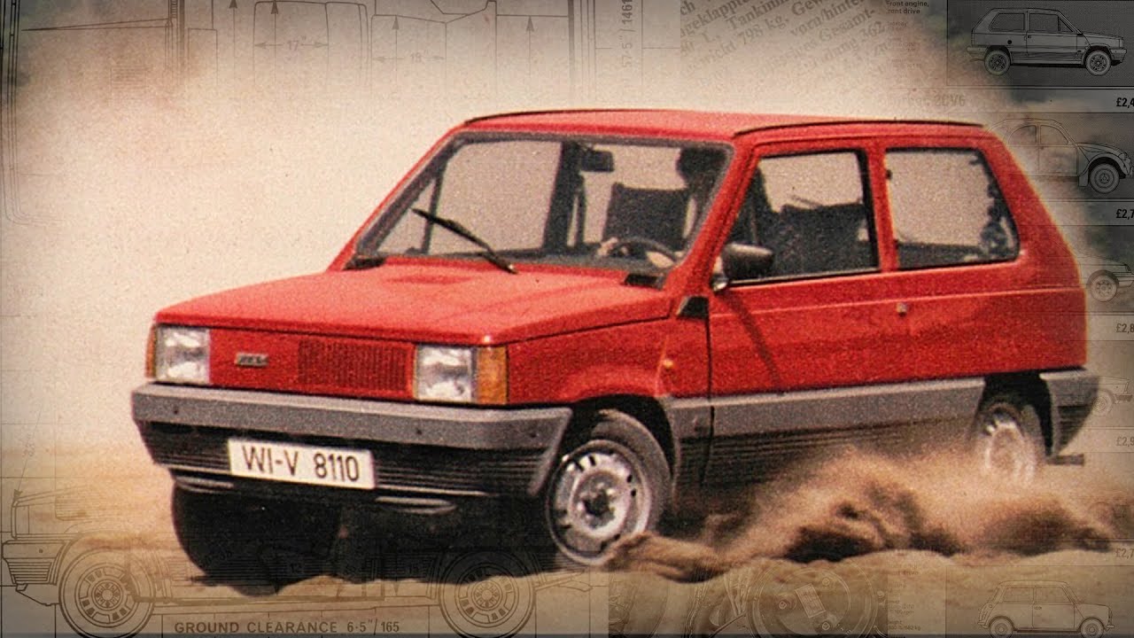 FIAT PANDA ’80 • МЕГА-ПРАКТИЧНОСТЬ из ИТАЛИИ • вся ИСТОРИЯ автомобиля от 1980-х до 2000-х