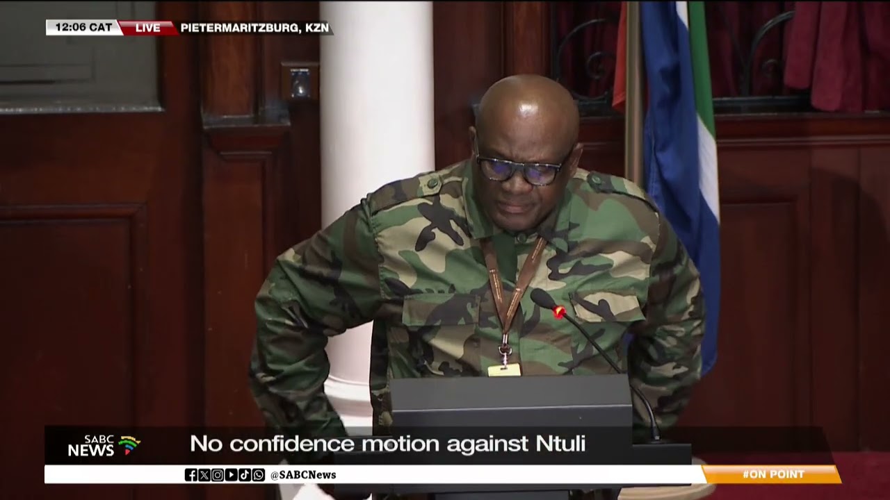 MPLs debate motion of no confidence against KZN premier