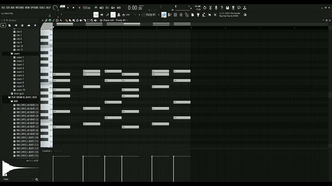 Yeat - Lil Krazy instrumetal remake