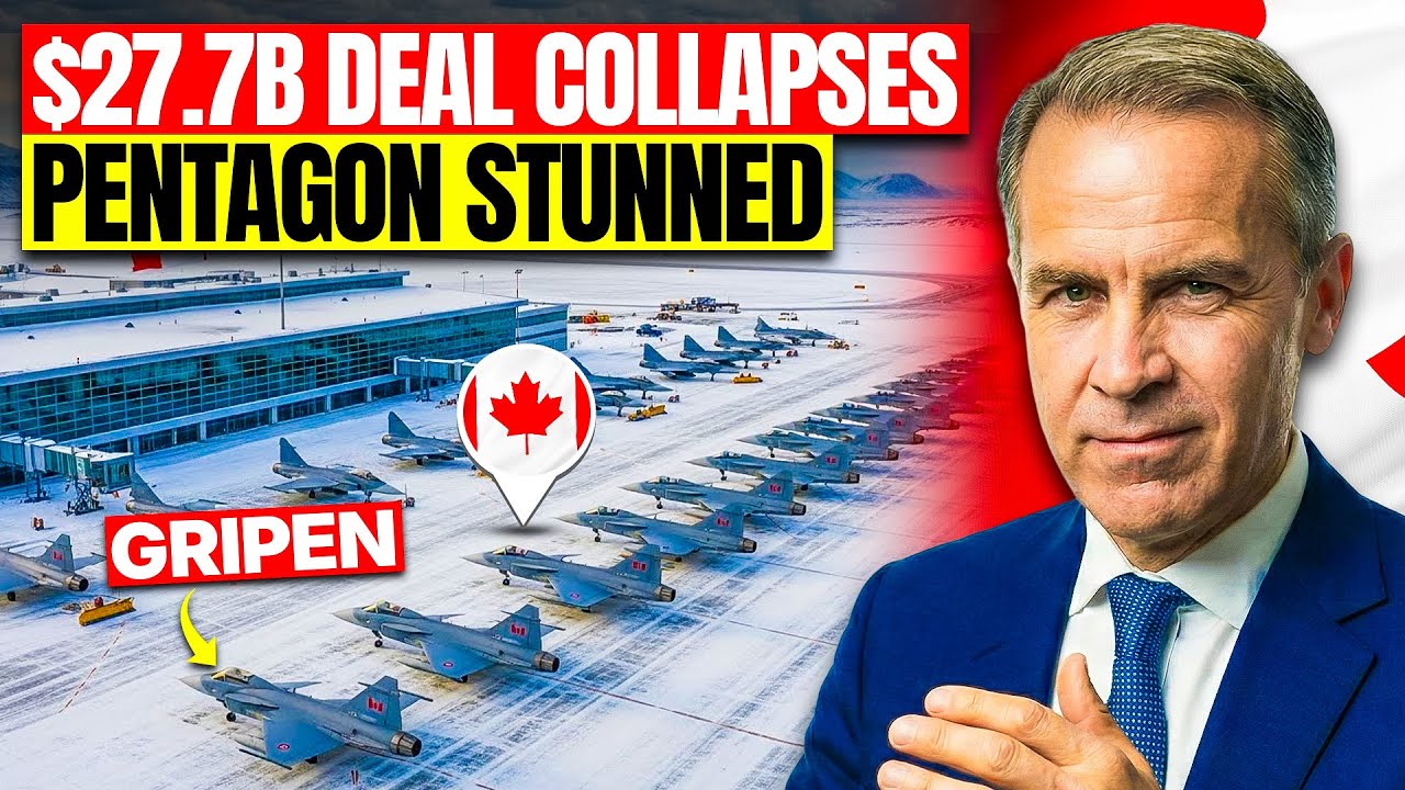 Canada's $27B F 35 Deal Just COLLAPSED—Gripen's Arctic Advantage Leaves Pentagon SPEECHLESS!