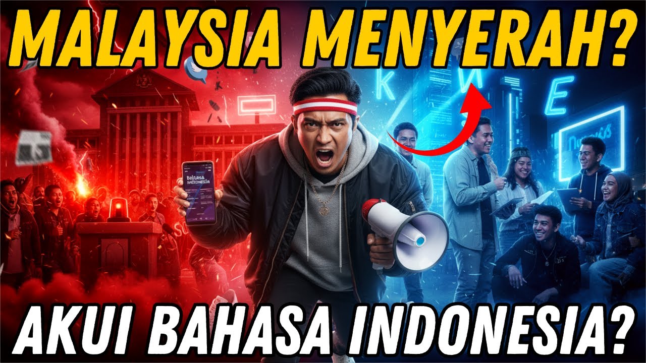 GEMPAR! Malaysia Umumkan Bangga Gunakan BAHASA INDONESIA ⚠️ Melayu Kuno Ditinggalkan⁉️