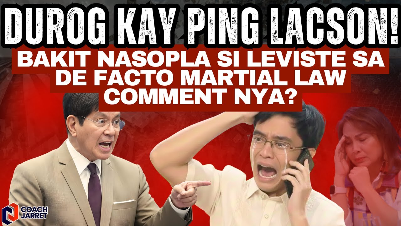 Utak Mayaman, Walang Laman! Bakit NASOPLA si Leandro Leviste sa De Facto Martial Law Comment nya?