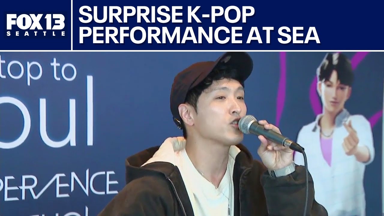 Surprise K-pop Demon Hunters performance at SEA Airport | FOX 13 Seattle